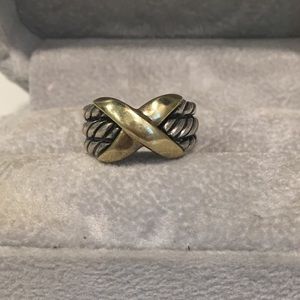 David Yurman Vintage Triple Crossover Ring
